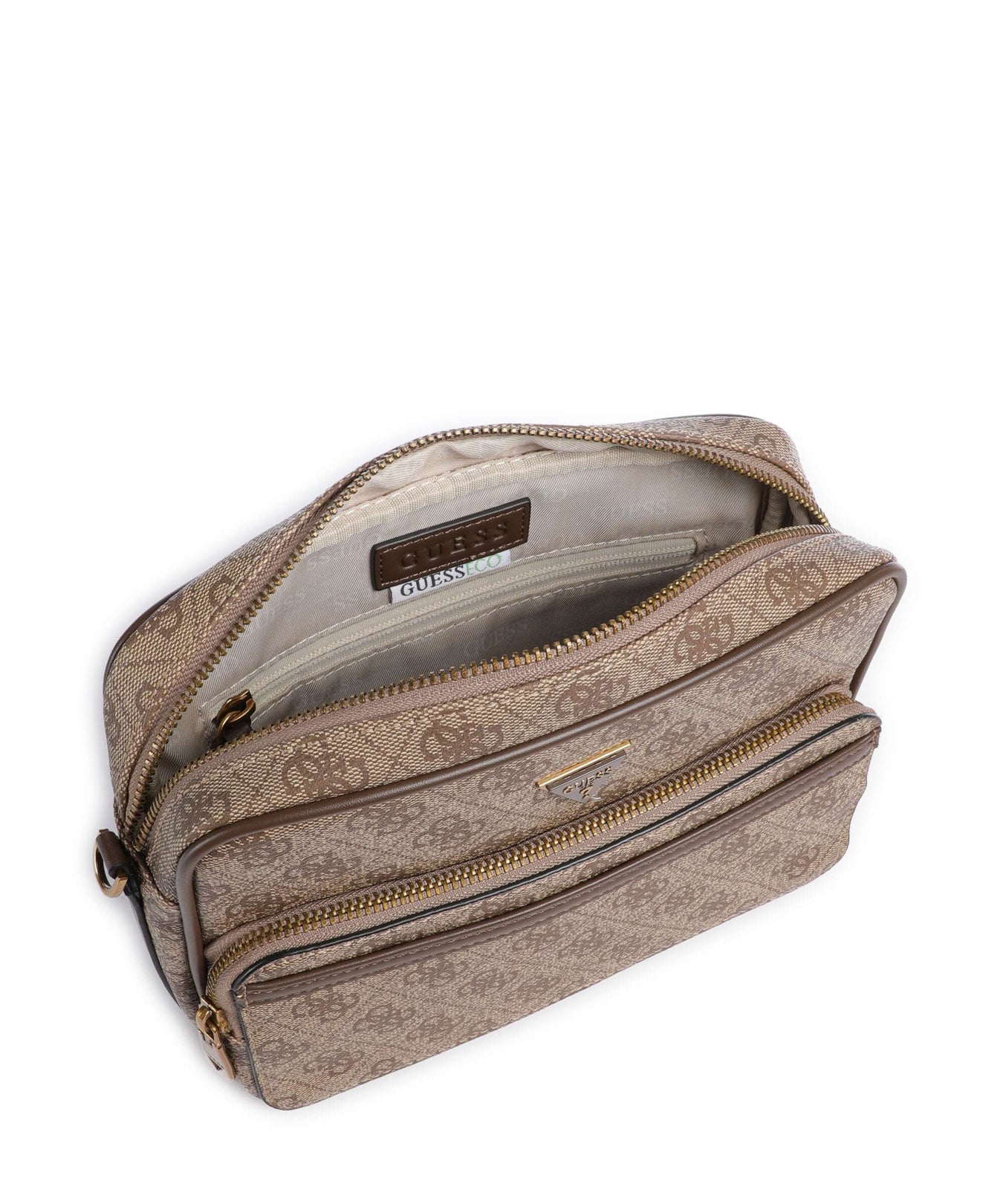 Guess Milano Crossbody bag beige/brown