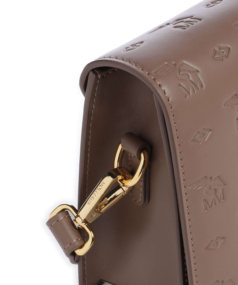 Maison Mollerus Stampato Melide Crossbody bag boho braun