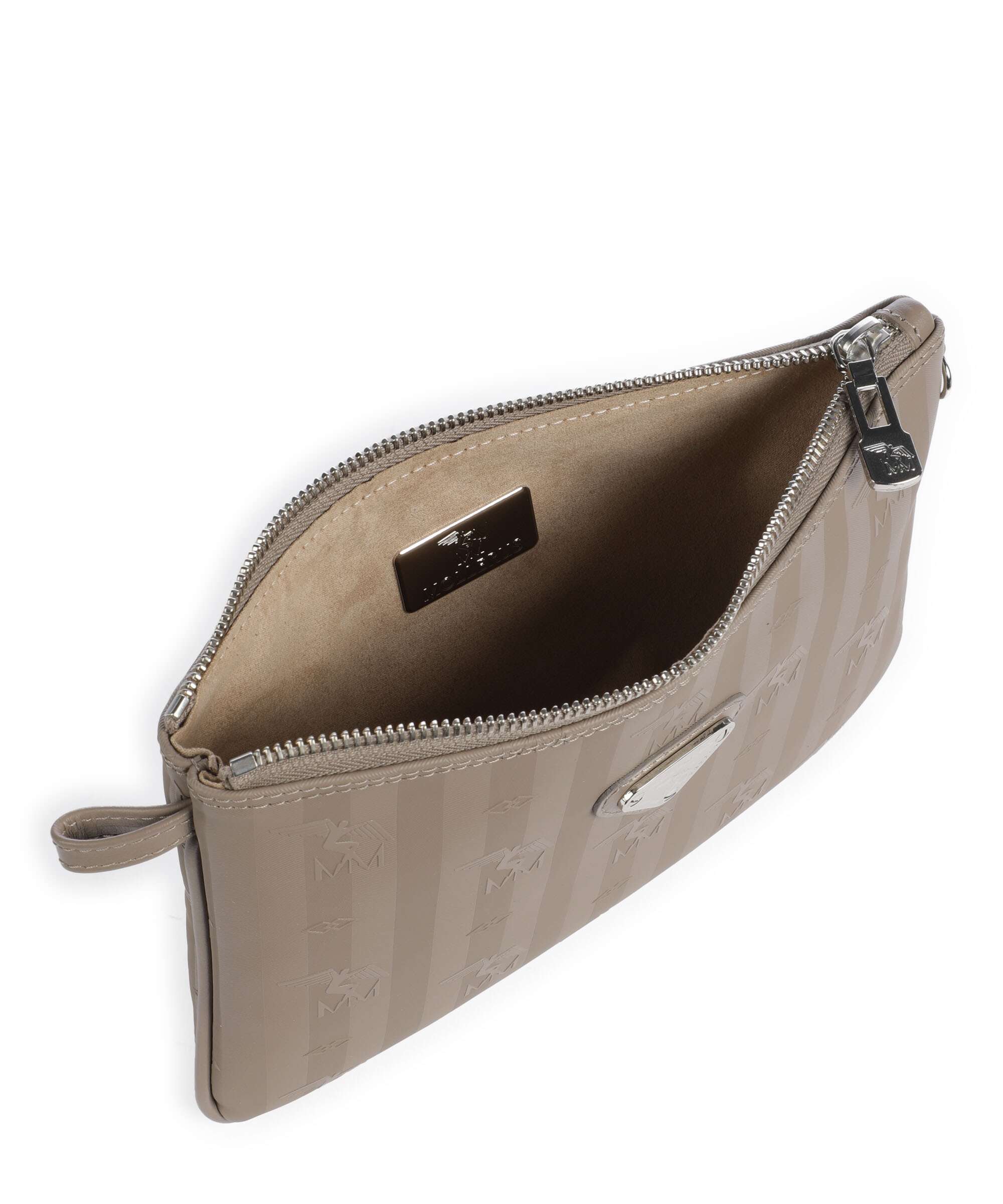 Maison Mollerus Vinerus Tamins Crossbody bag taupe/grau
