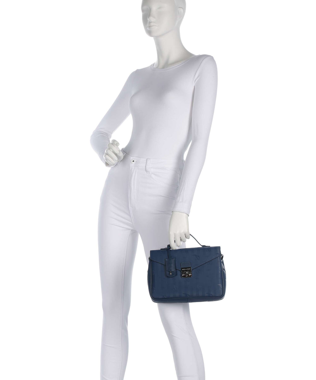 Maison Mollerus Vinerus Marly Handbag deep blau