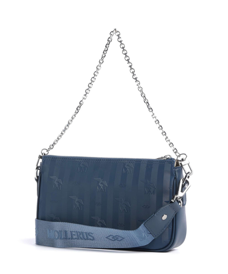 Maison Mollerus Vinerus Zell Shoulder bag deep blau