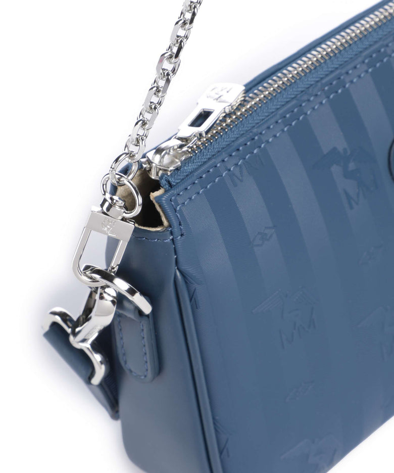 Maison Mollerus Vinerus Zell Shoulder bag deep blau