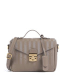 Maison Mollerus Vinerus Meyrin Crossbody tas taupe grau