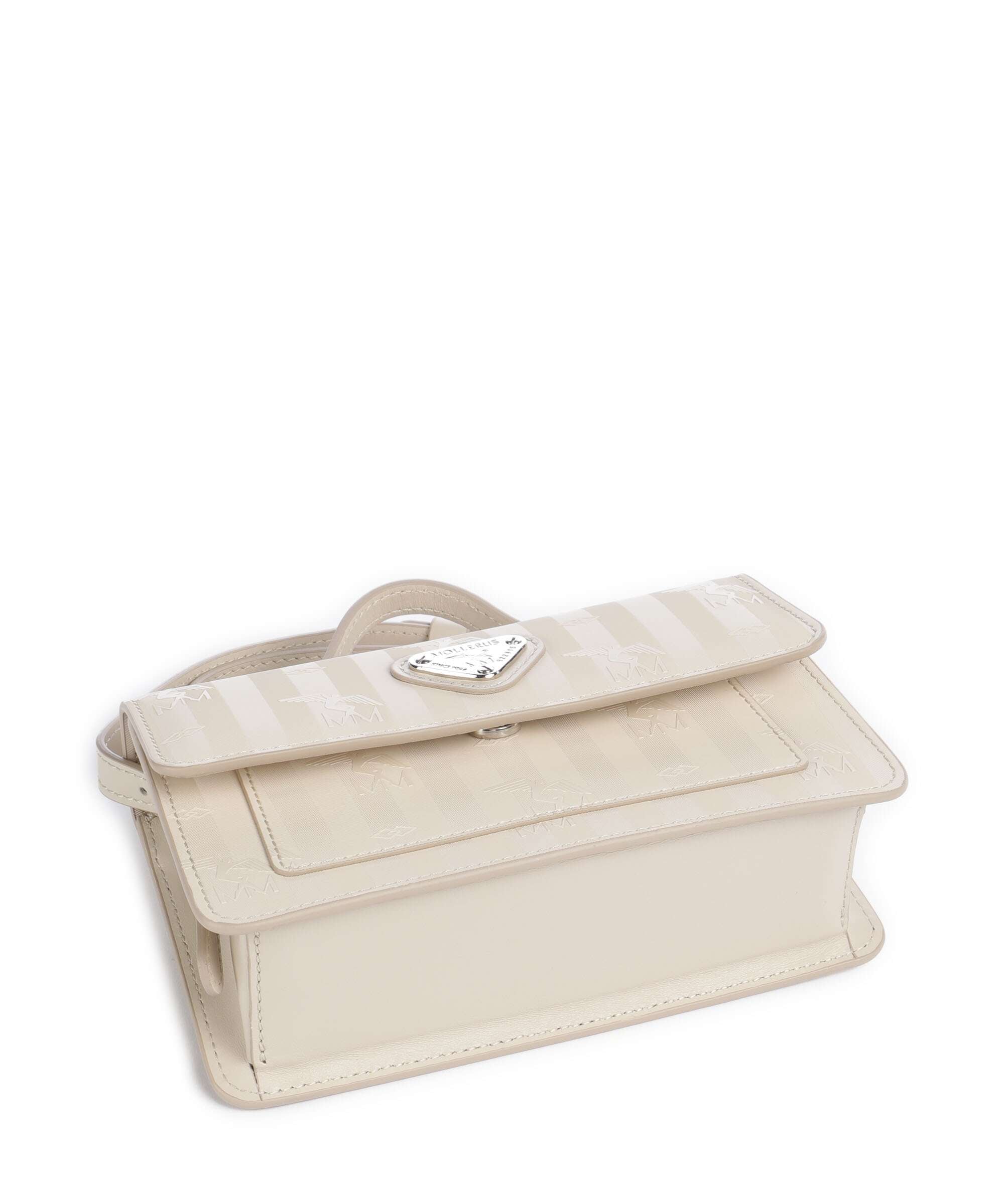 Maison Mollerus Vinerus Egg Crossbody bag pearl weiss