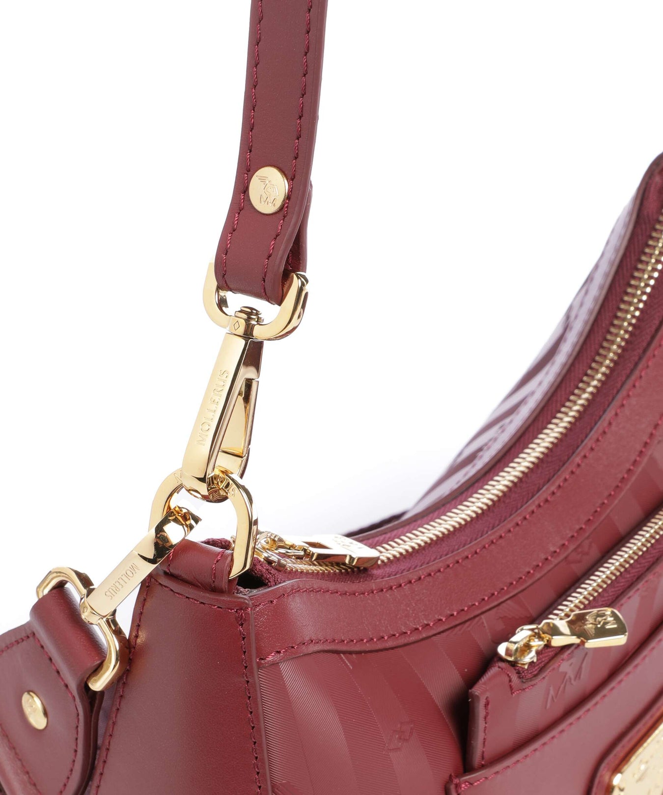 Maison Mollerus Vinerus Castiel Shoulder bag antique rot