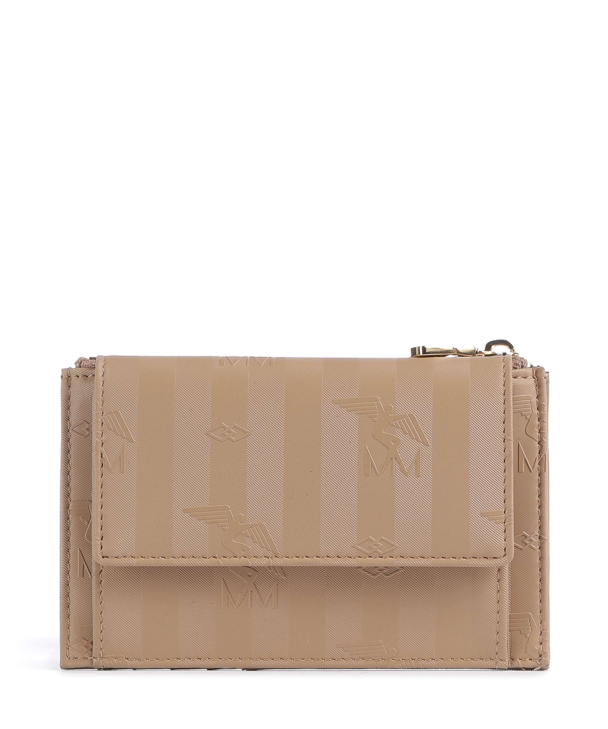 Maison Mollerus Vinerus Buin Credit card holder cappuccino beige