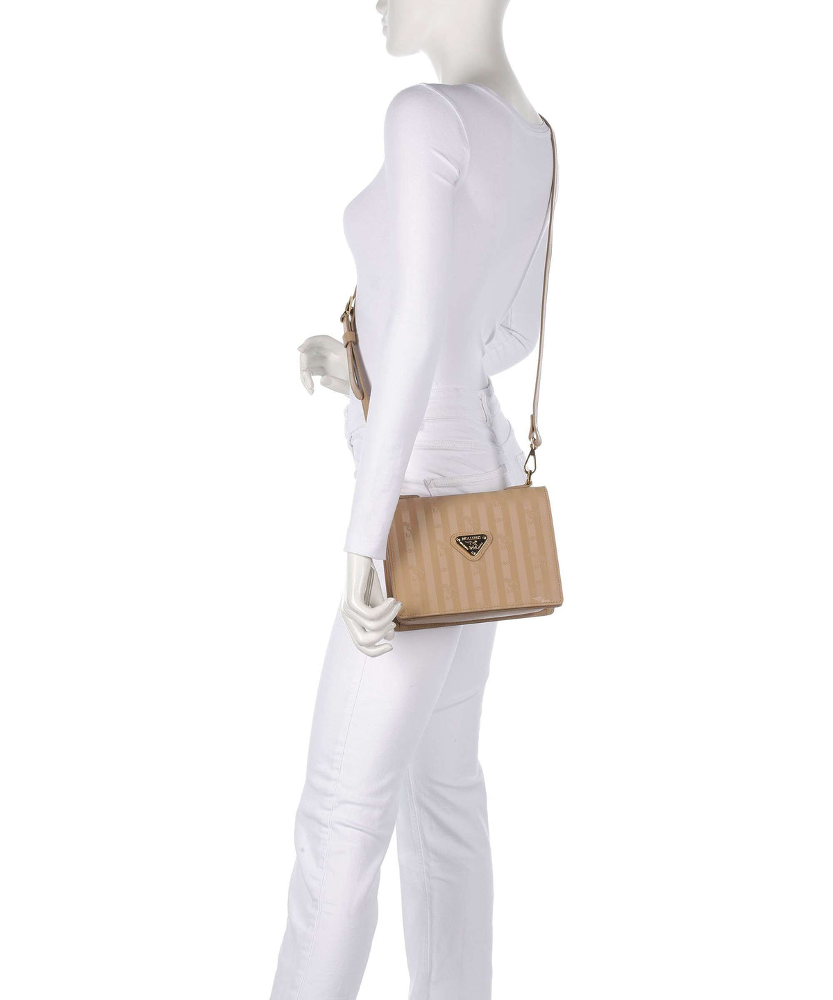 Maison Mollerus Vinerus Melide Crossbody bag cappuccino beige/nastro