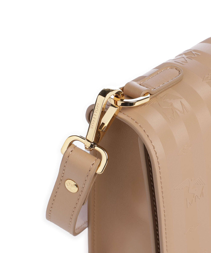 Maison Mollerus Vinerus Melide Crossbody bag cappuccino beige/nastro