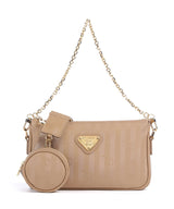 Maison Mollerus Vinerus Zell Sac porté épaule cappuccino beige