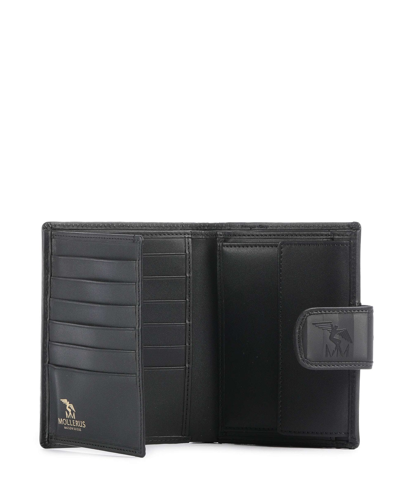 Maison Mollerus Vinerus Roseg Wallet classic schwarz