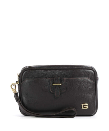 Giudi Sac de poignet dark brown