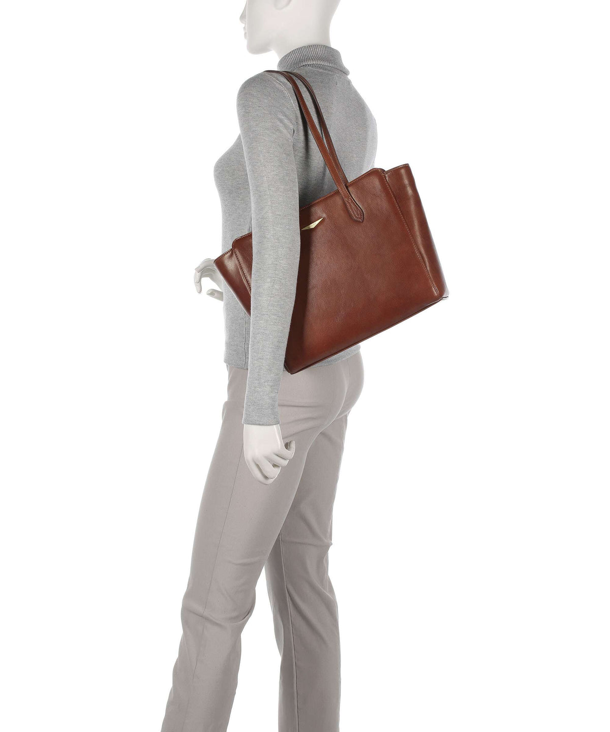 Giudi Classic Giudi Tote bag marrone