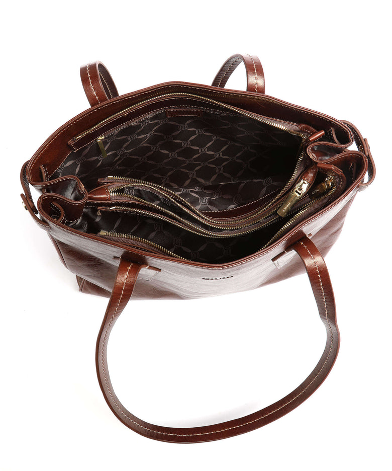 Giudi Tote bag brown