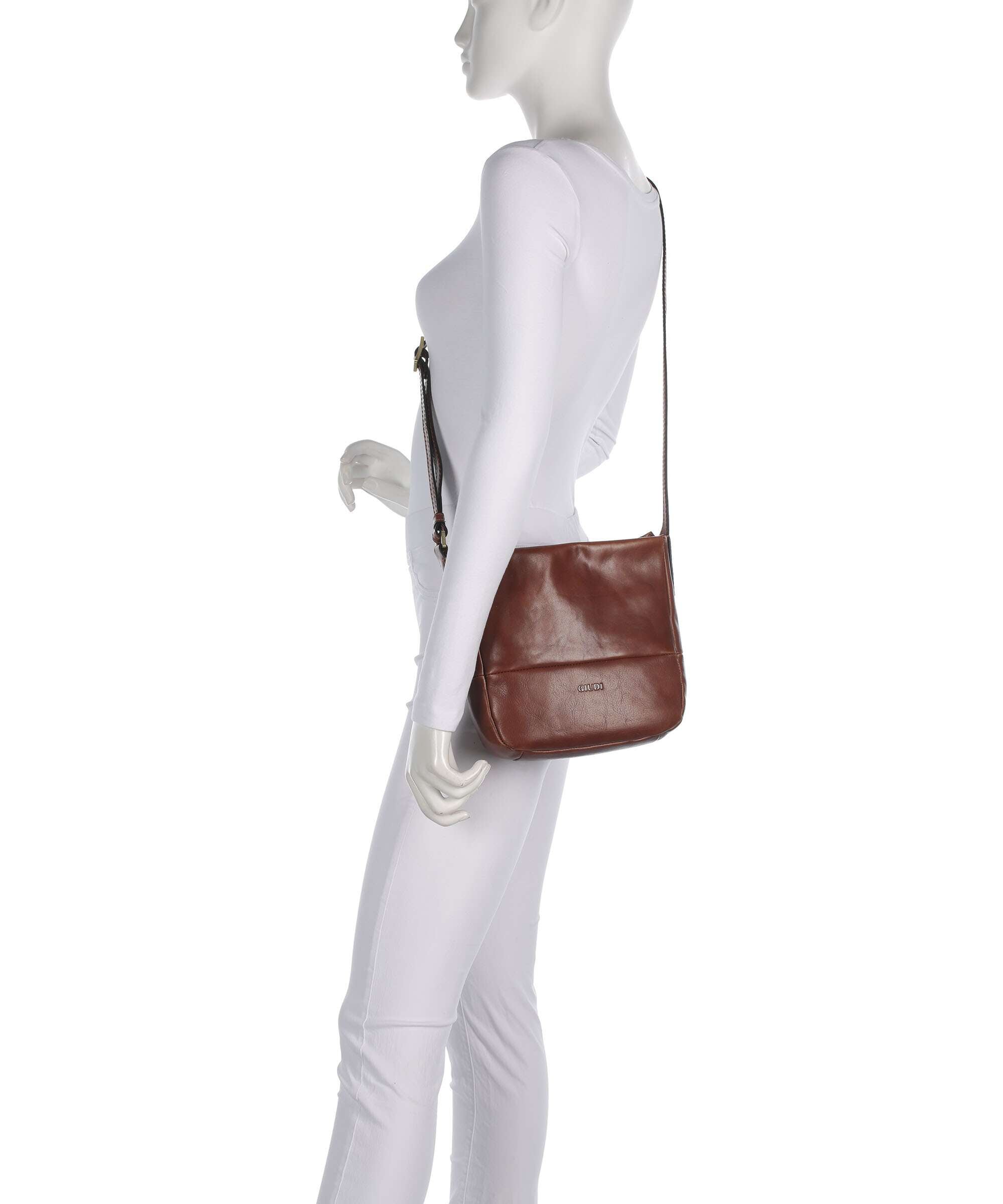Giudi Belgium Tracollina Crossbody bag marrone