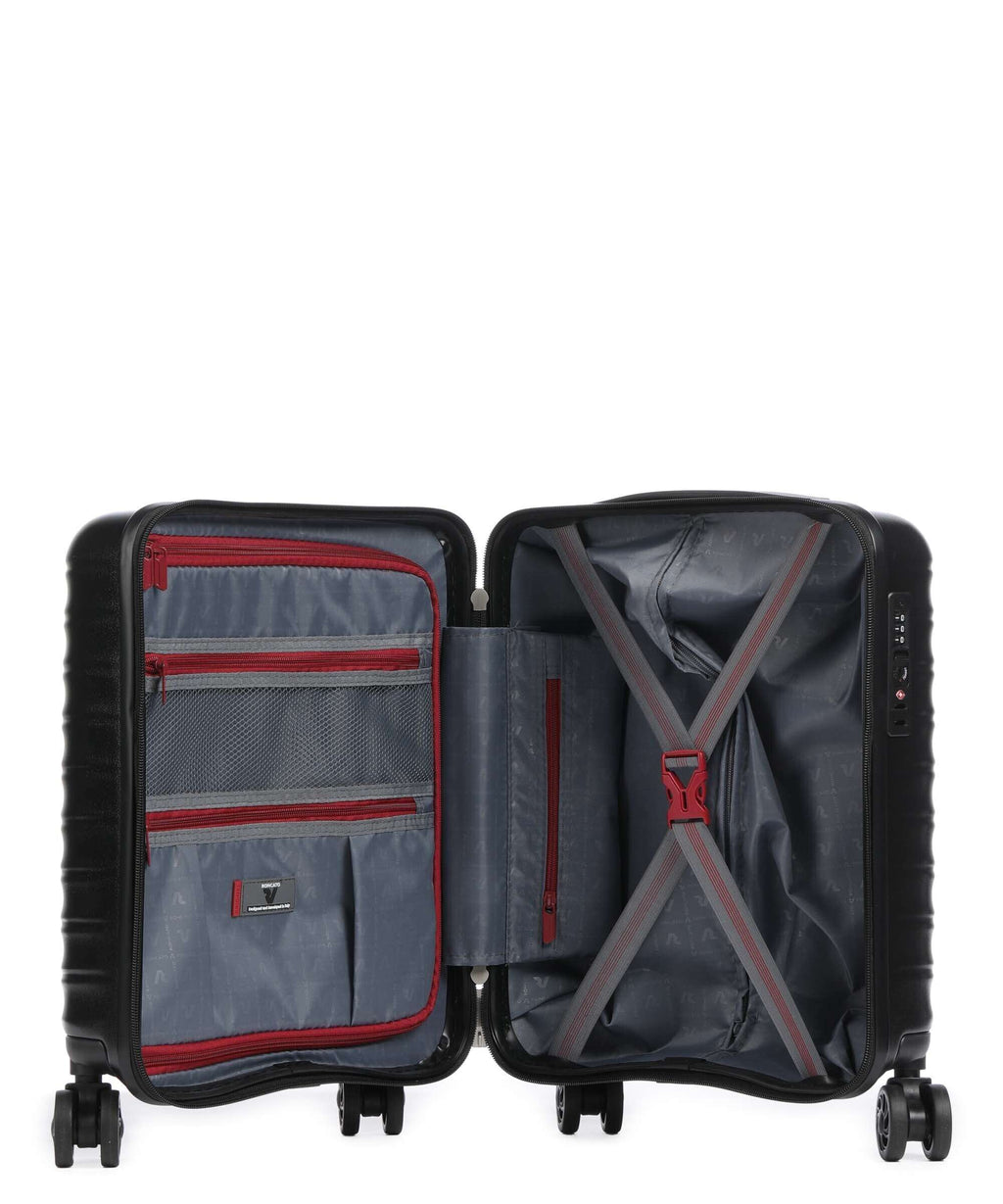 Roncato Wave Spinner (4 wheels) nero