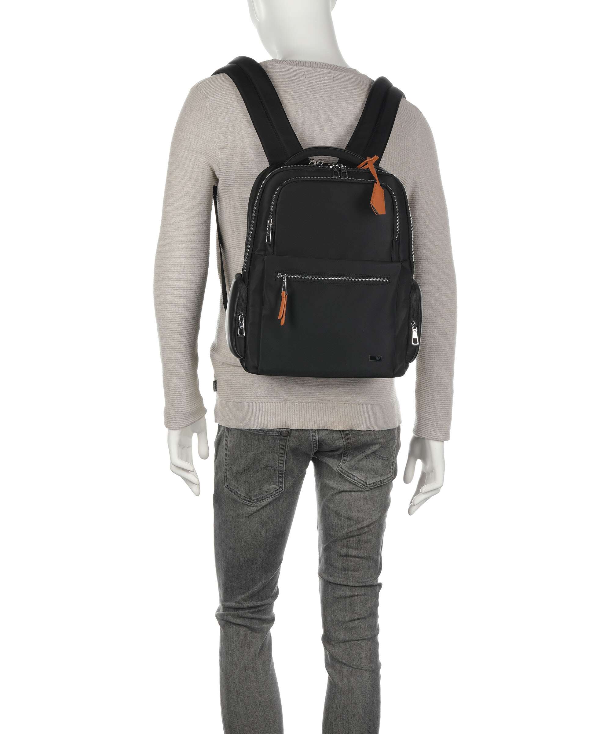 Roncato Biz Laptop backpack black