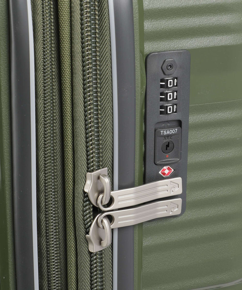 Roncato R-Lite Spinner (4 wheels) verde militare