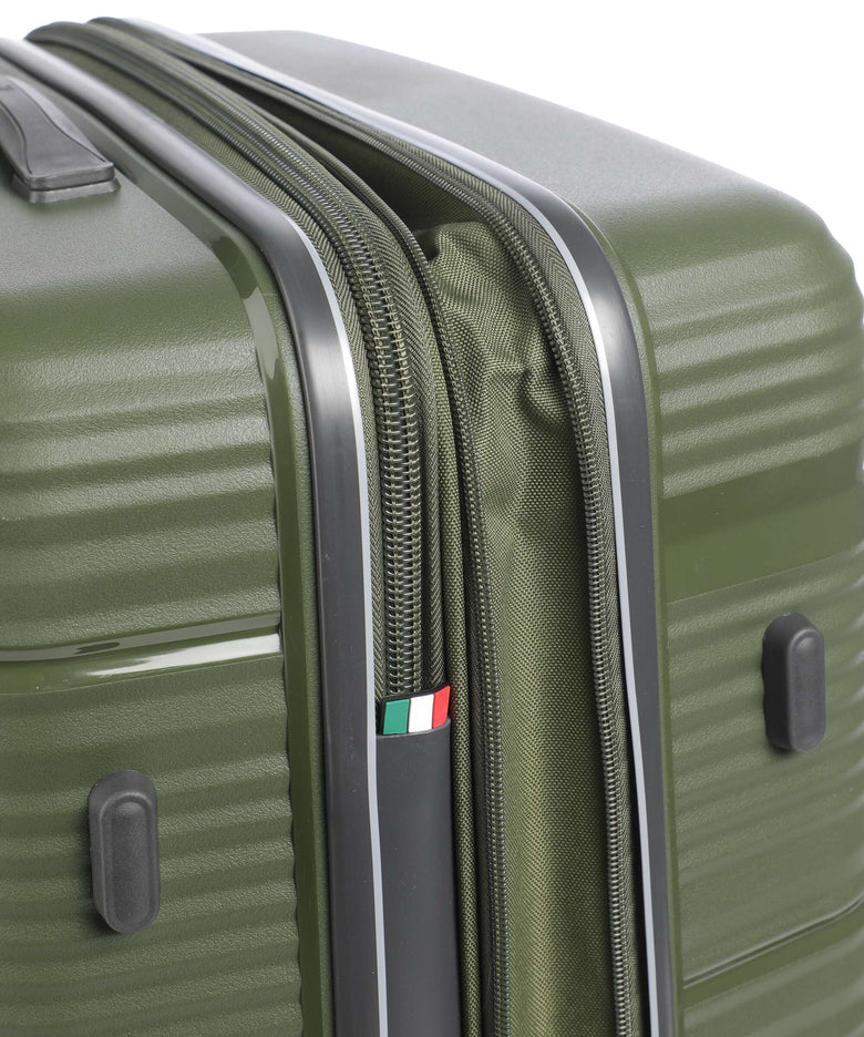 Roncato R-Lite Spinner (4 wheels) verde militare