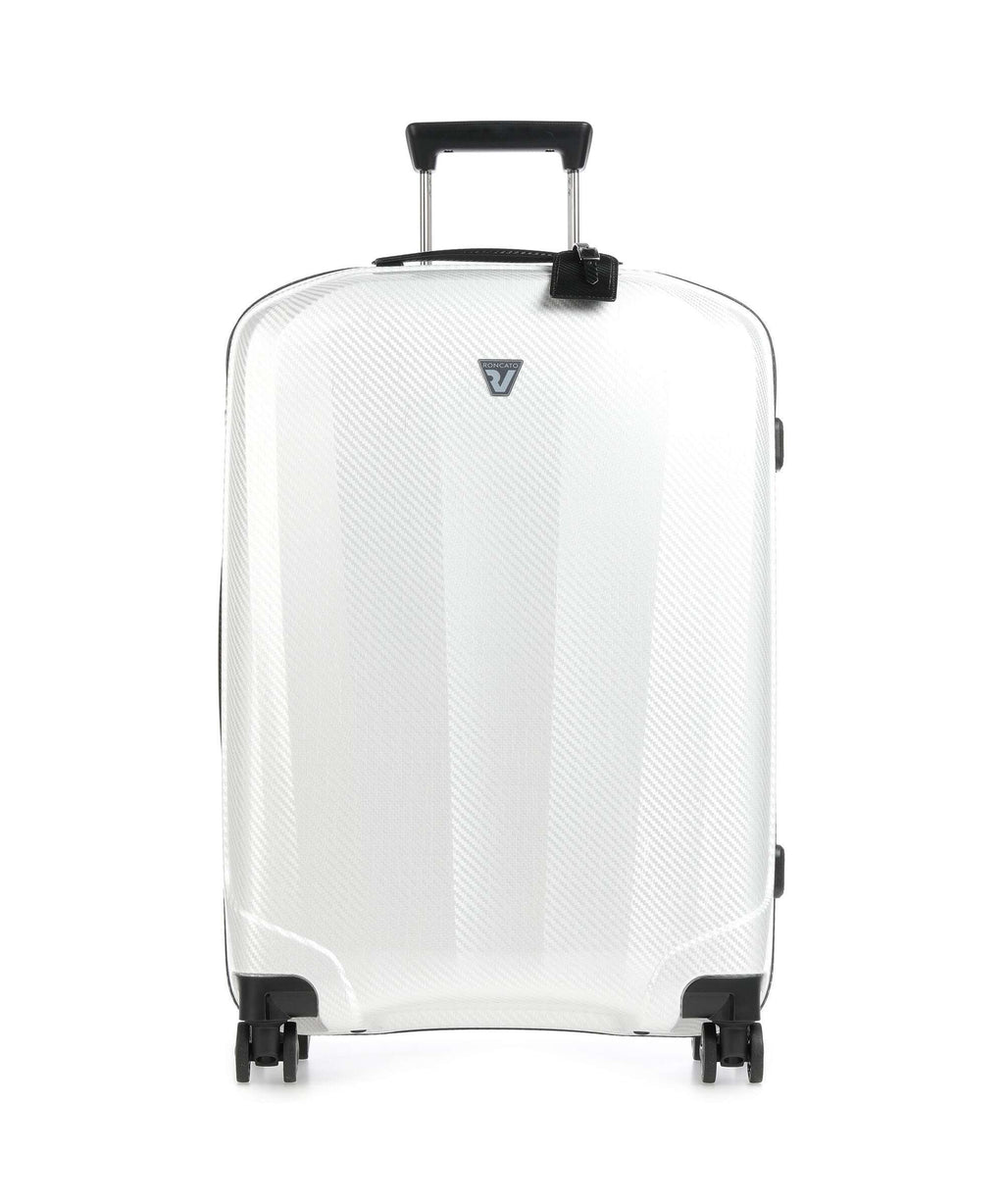 Roncato We Are Glam Spinner (4 wheels) bianco/nero