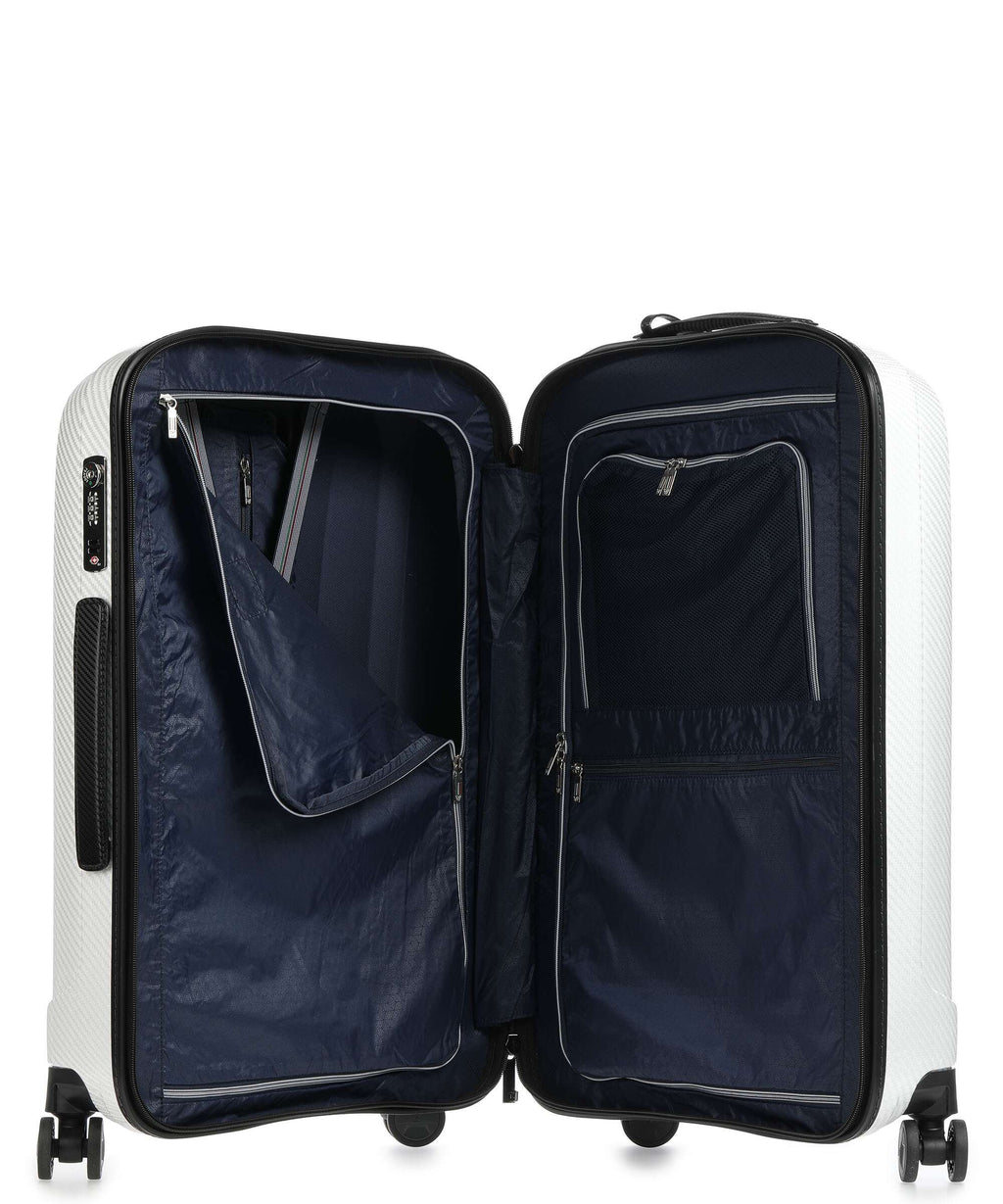 Roncato We Are Glam Spinner (4 wheels) bianco/nero