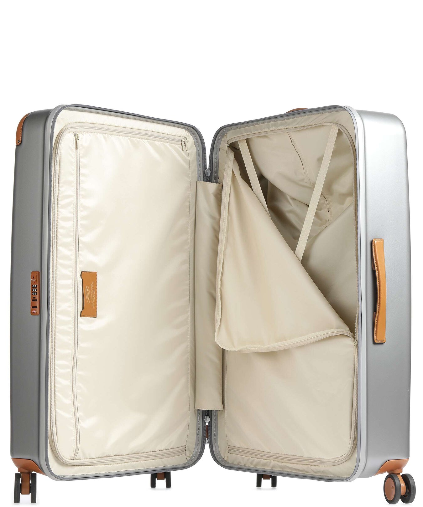 Brics Amalfi Spinner (4 wheels) silver