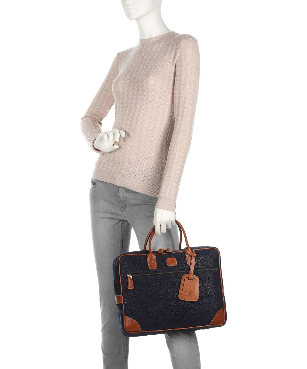 Brics Life Briefcase blue