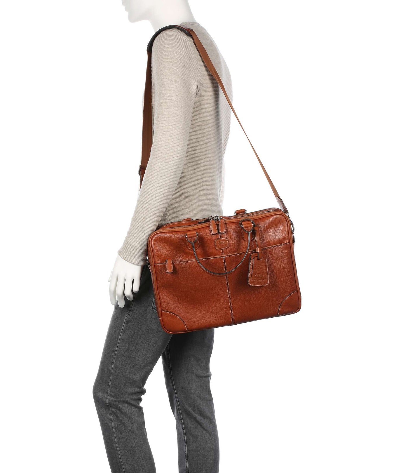 Brics Life Pelle Briefcase leather