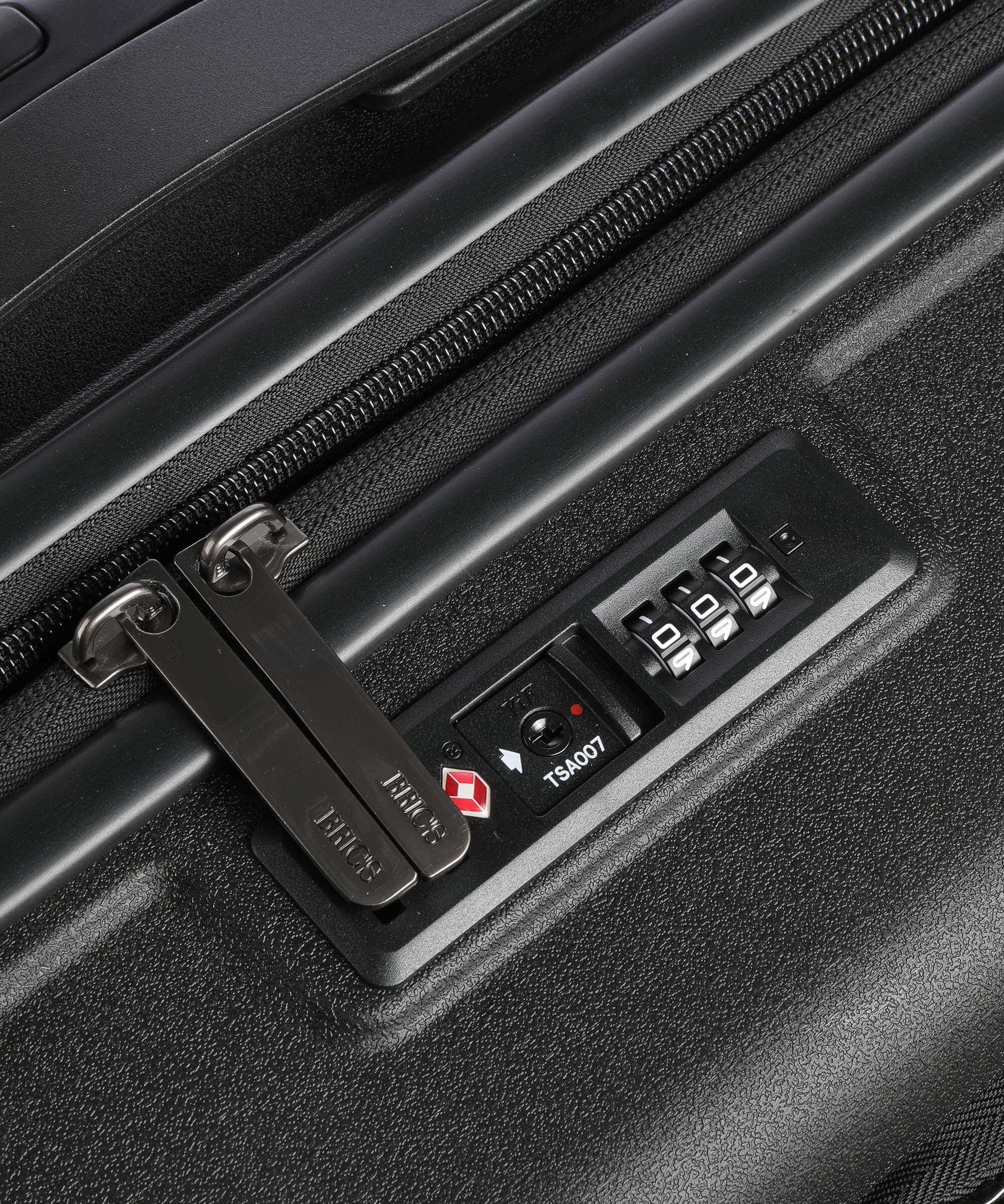 Brics Ulisse Spinner (4 wheels) nero