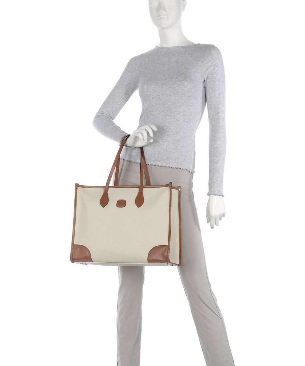 Brics Firenze Tote bag cream
