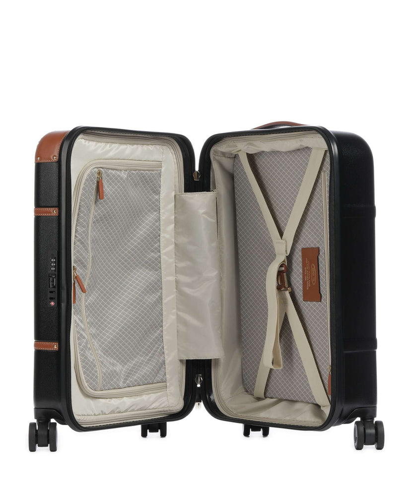 Brics Bellagio Spinner (4 wheels) black/tan