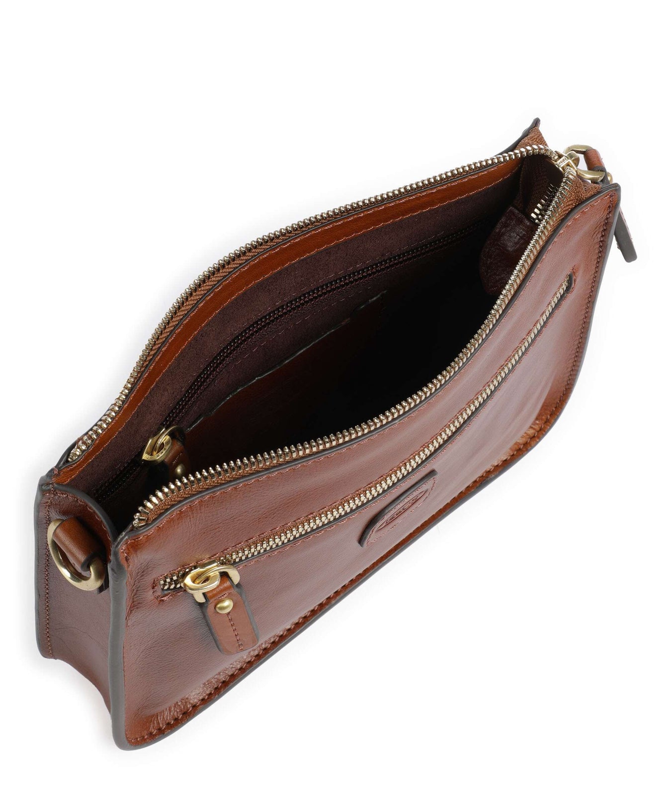 Brics Volterra S Crossbody bag tobacco