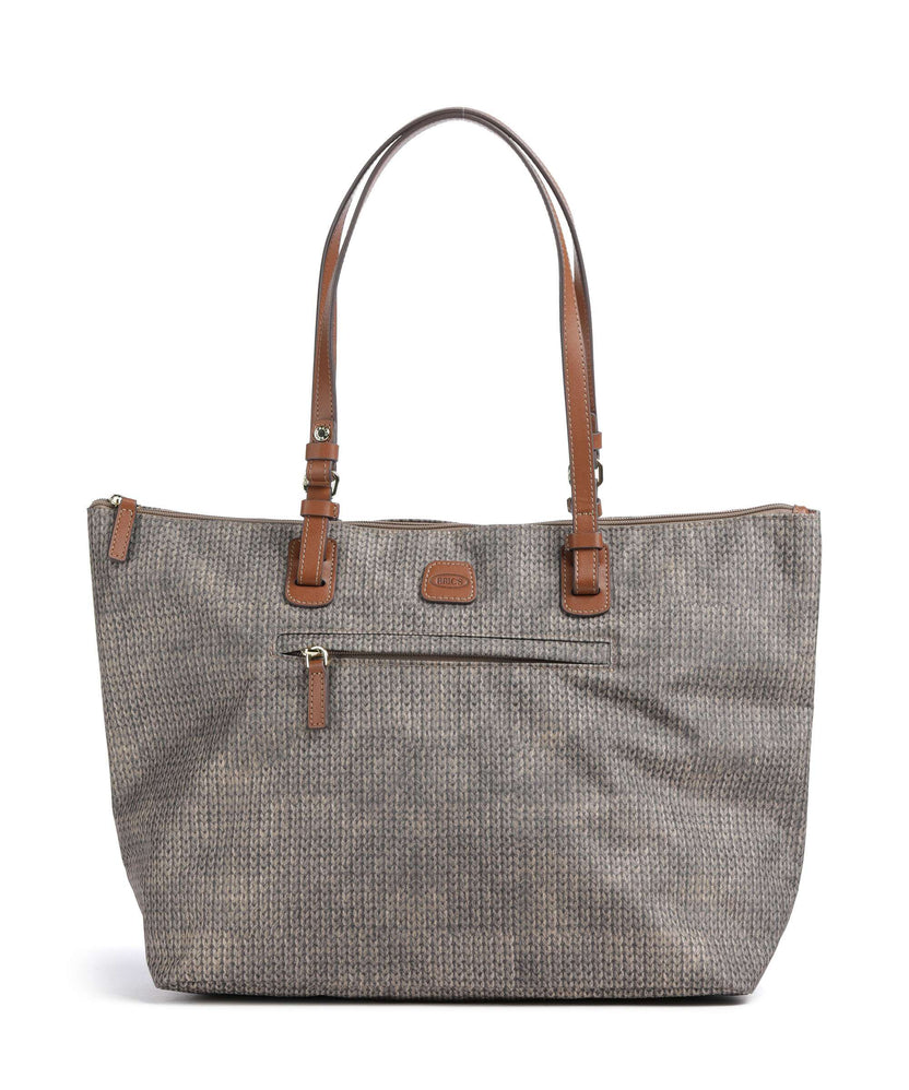 Brics X-Collection L Tote bag wool nut