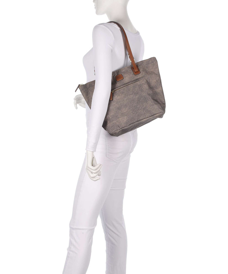 Brics X-Collection M Tote bag wool nut