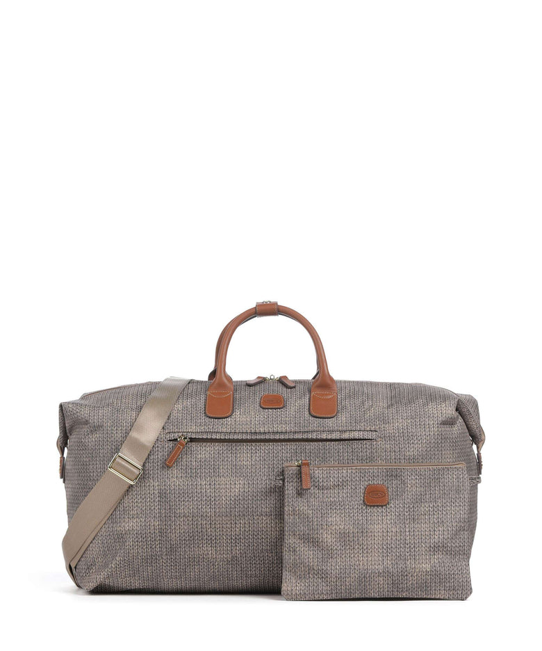Brics X-Collection L Weekend bag wool nut