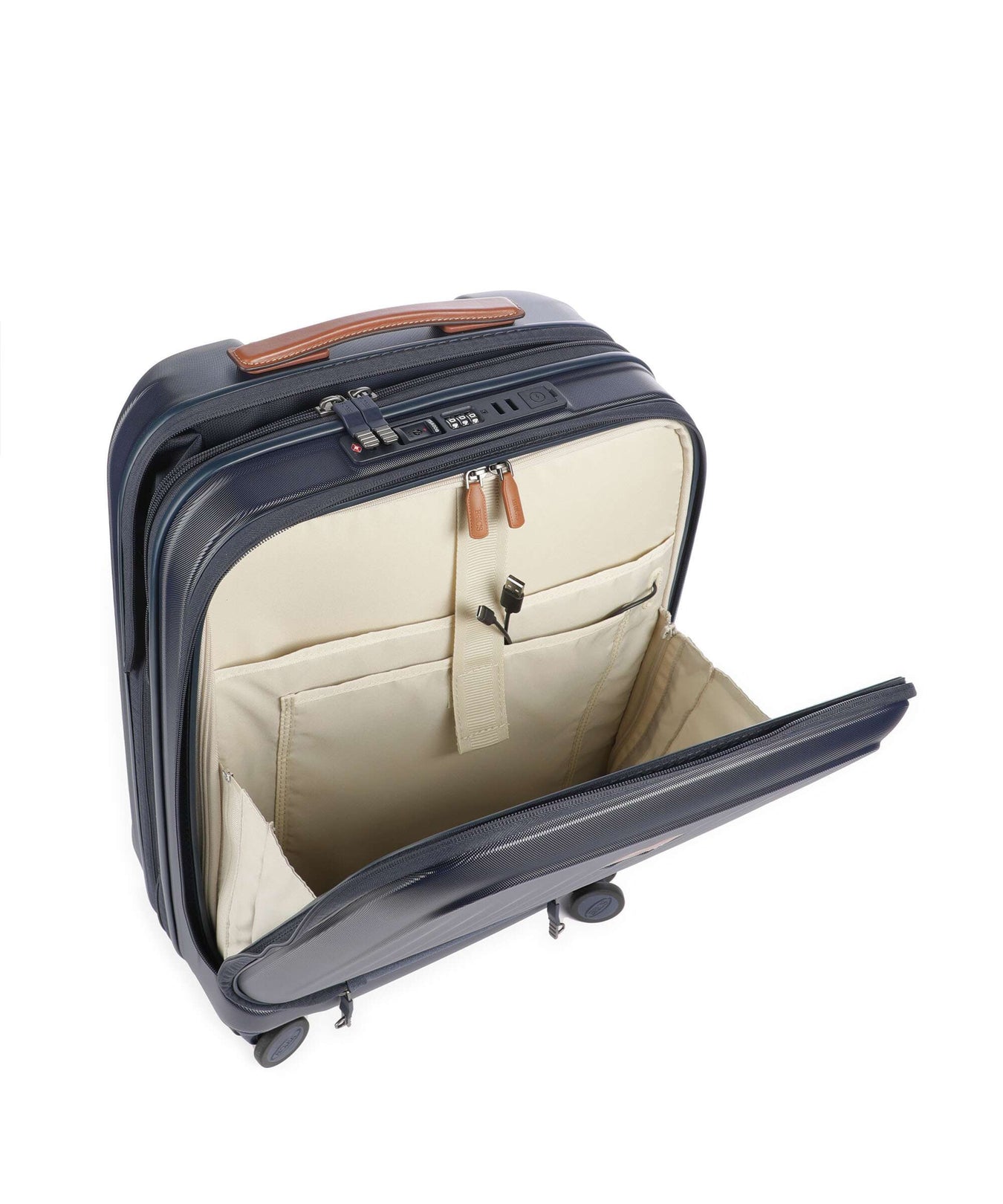 Brics Taormina Spinner (4 wheels) blue