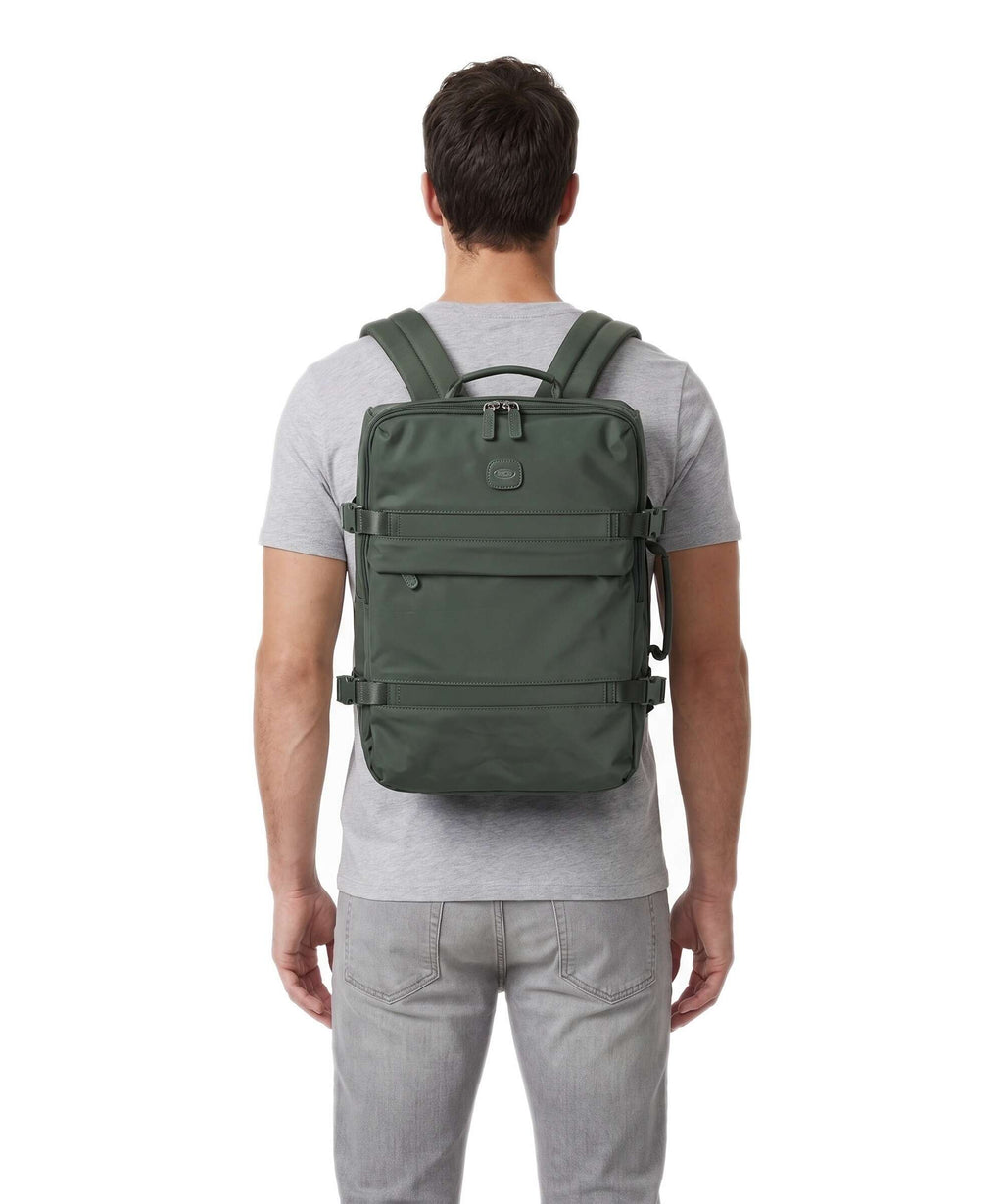 Brics Positano Soft Travel backpack emerald