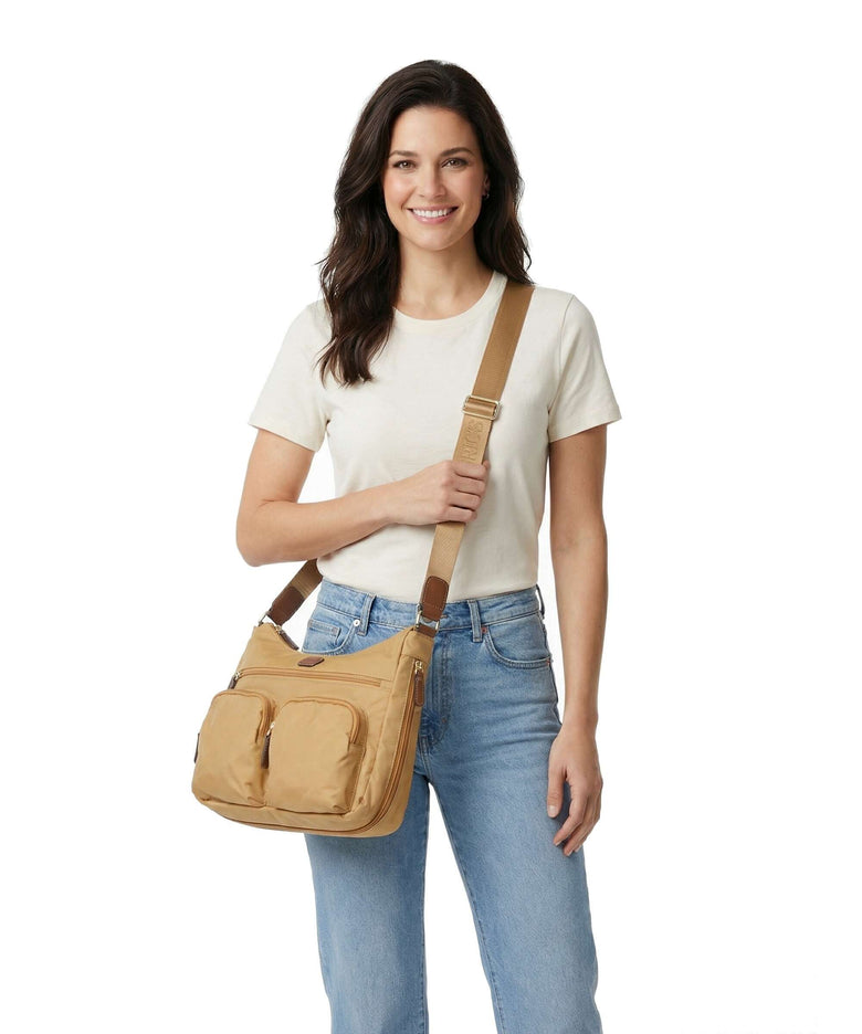 Brics X-Collection Crossbody bag miele/honey