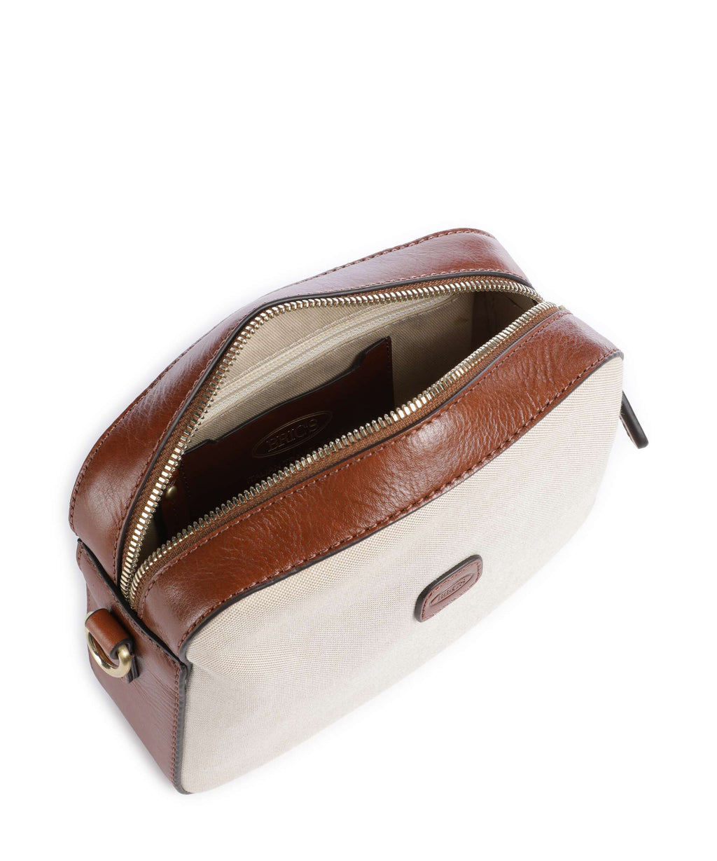 Brics Volterra Crossbody bag cappuccino