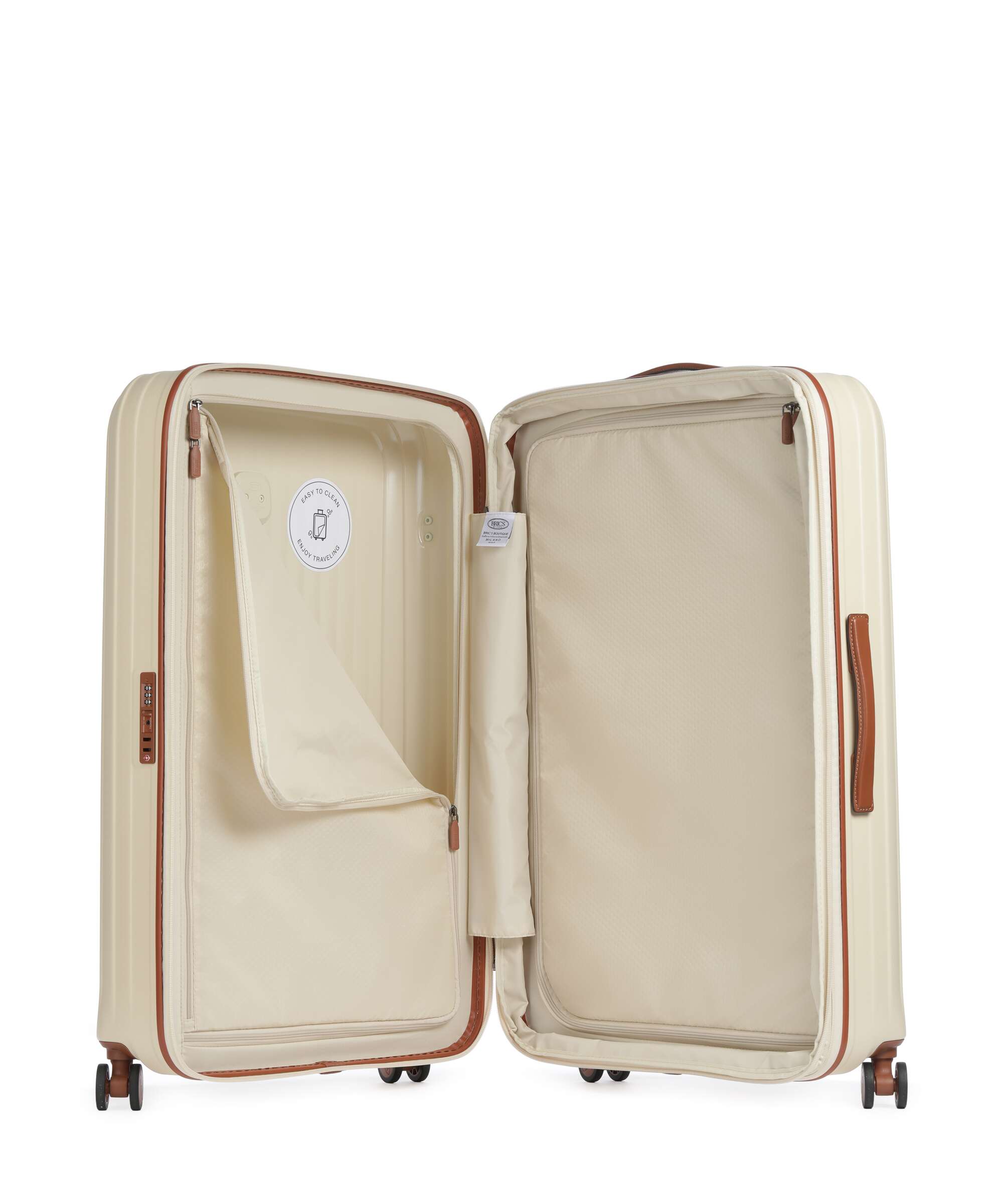 Brics Taormina Spinner (4 wheels) cream