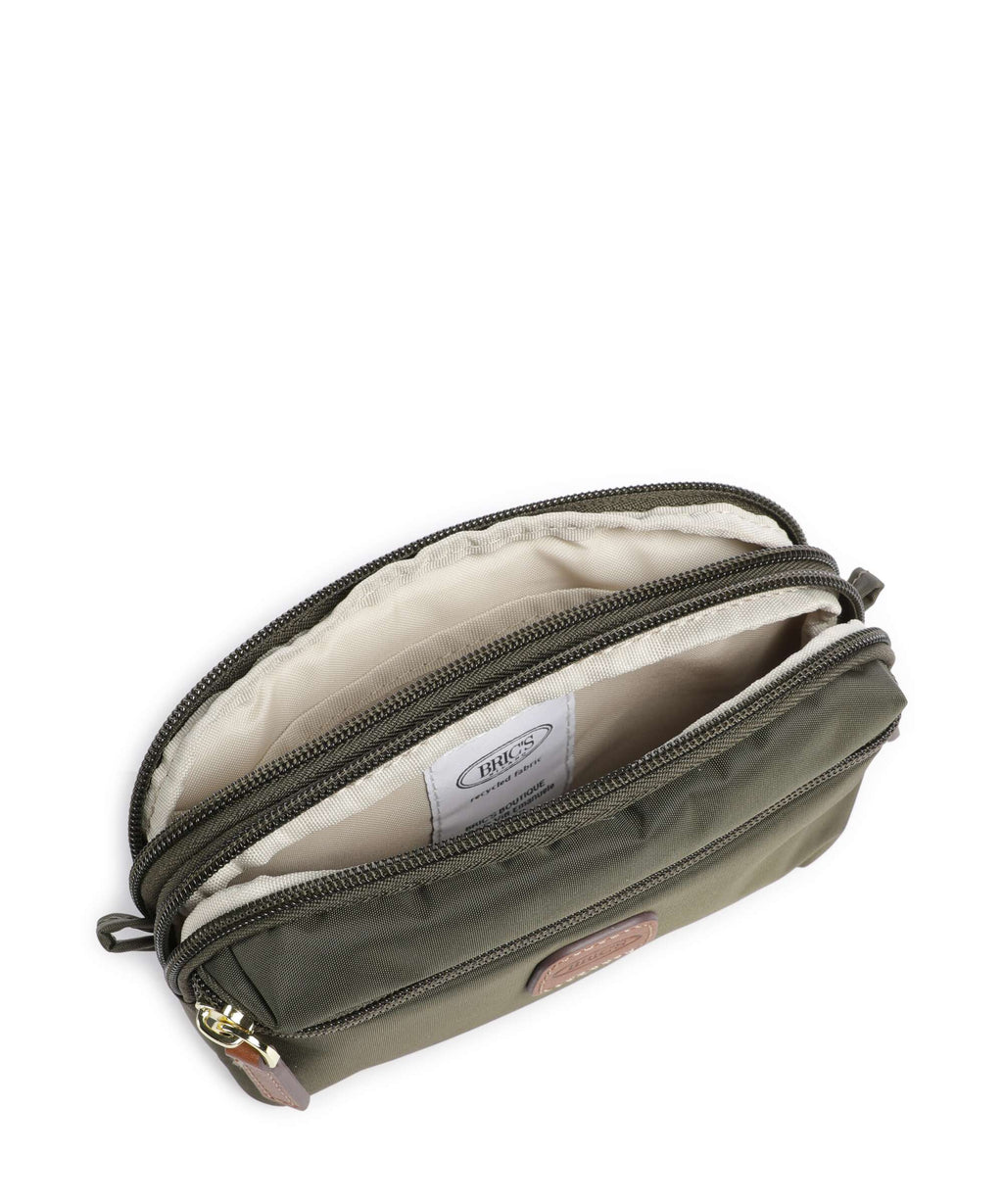 Brics X-Collection Crossbody bag olive