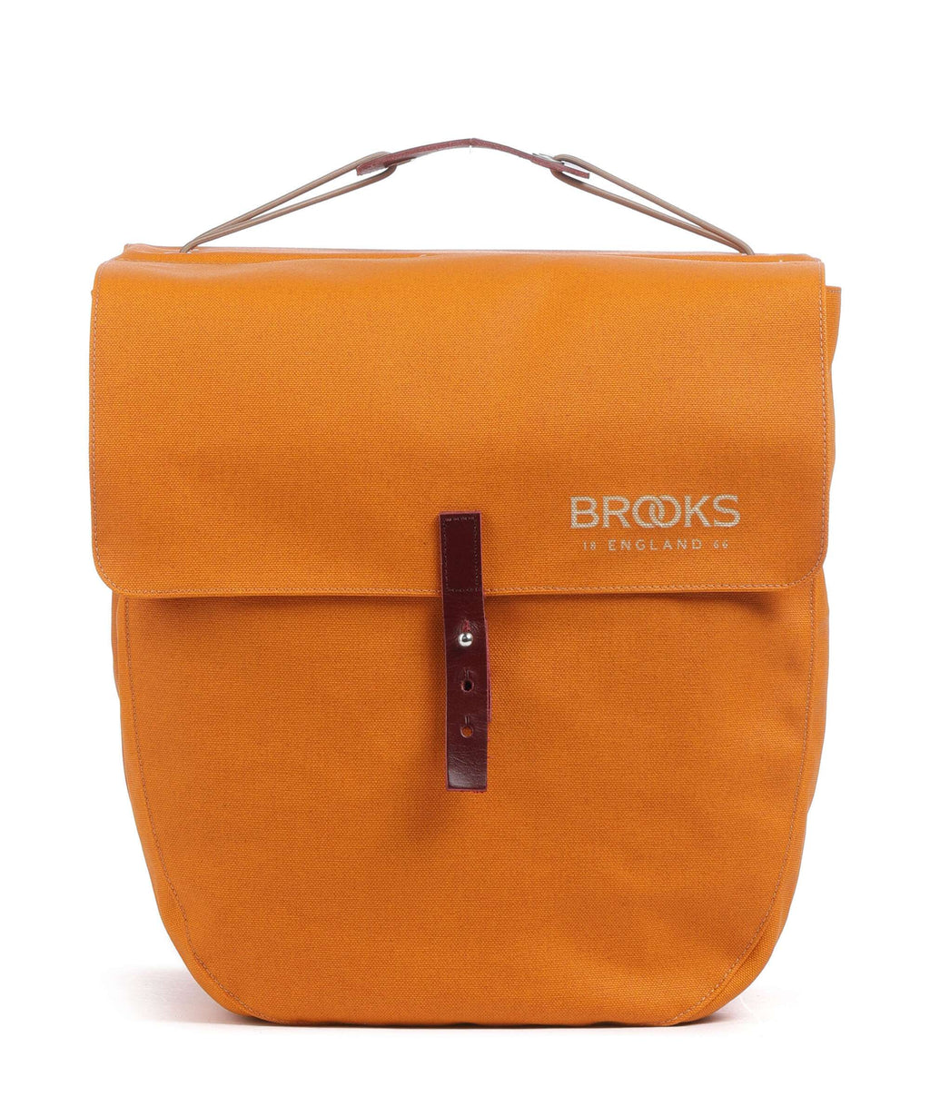 Brooks England Bricklane Bike pannier goosebeack/maroon