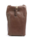 Brooks England Pickwick Leather Small Sac à dos roll-top dark tan