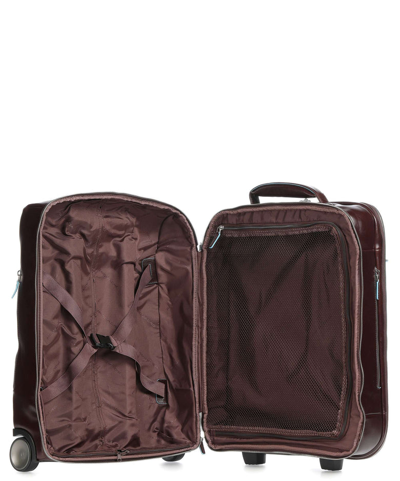 Piquadro Trolley (2 wheels) mahogany