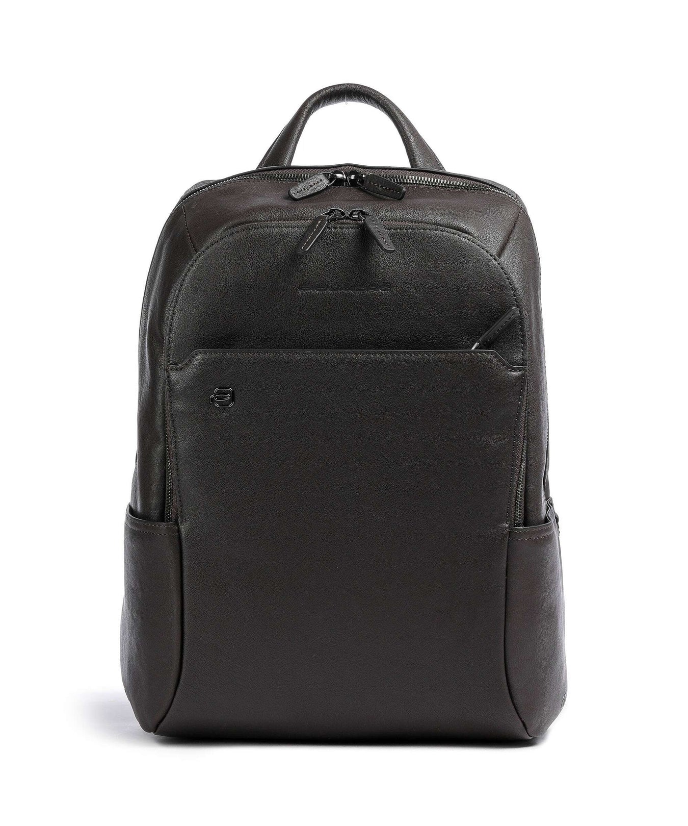 Piquadro Black Square Laptop backpack testa di moro