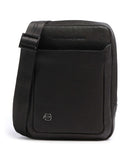 Piquadro Black Square Crossbody bag testa di moro