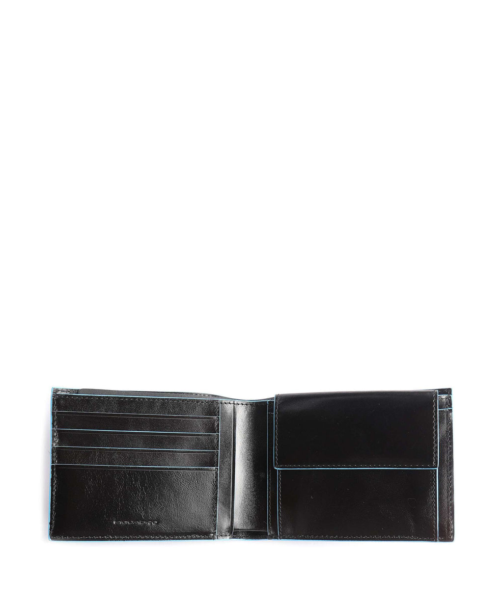 Piquadro Blue Square Wallet black