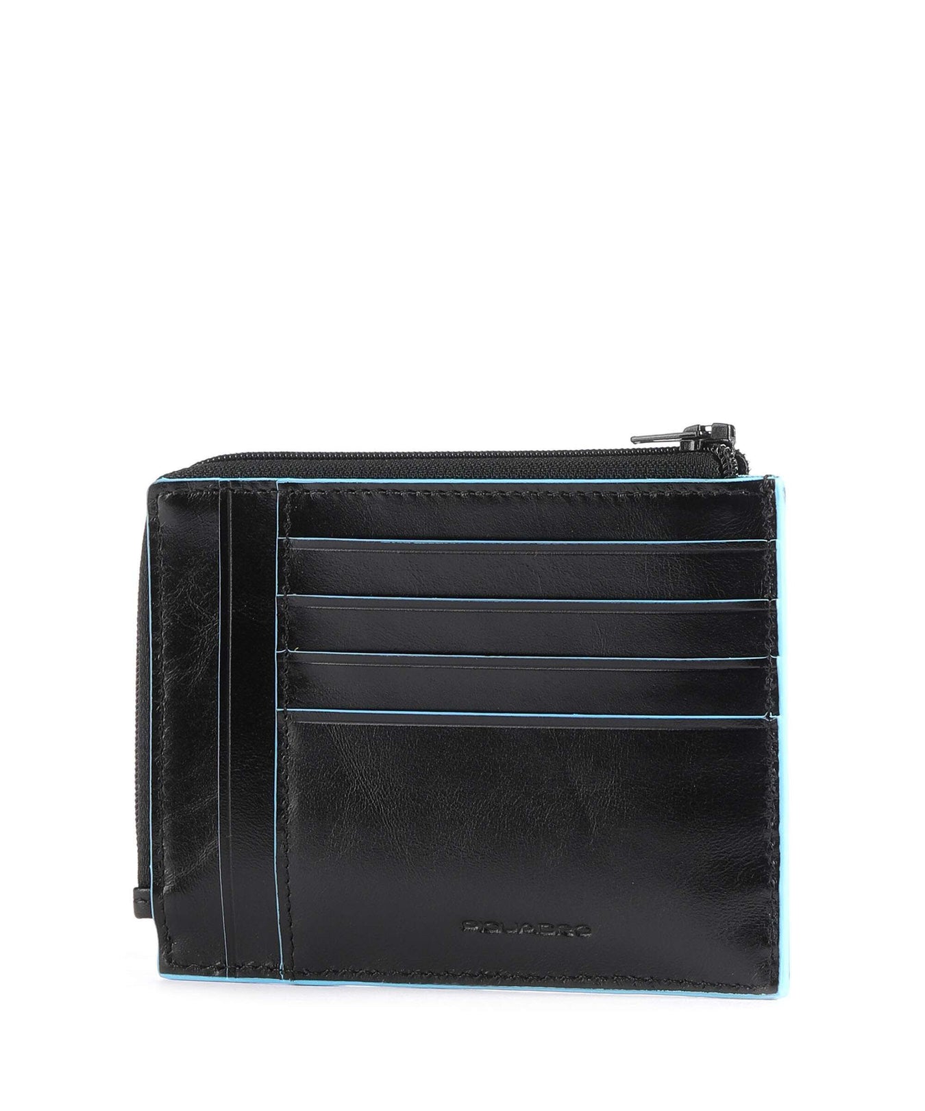Piquadro Blue Square RFID Credit card holder black