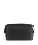 Piquadro Black Square Trousse de toilette schwarz