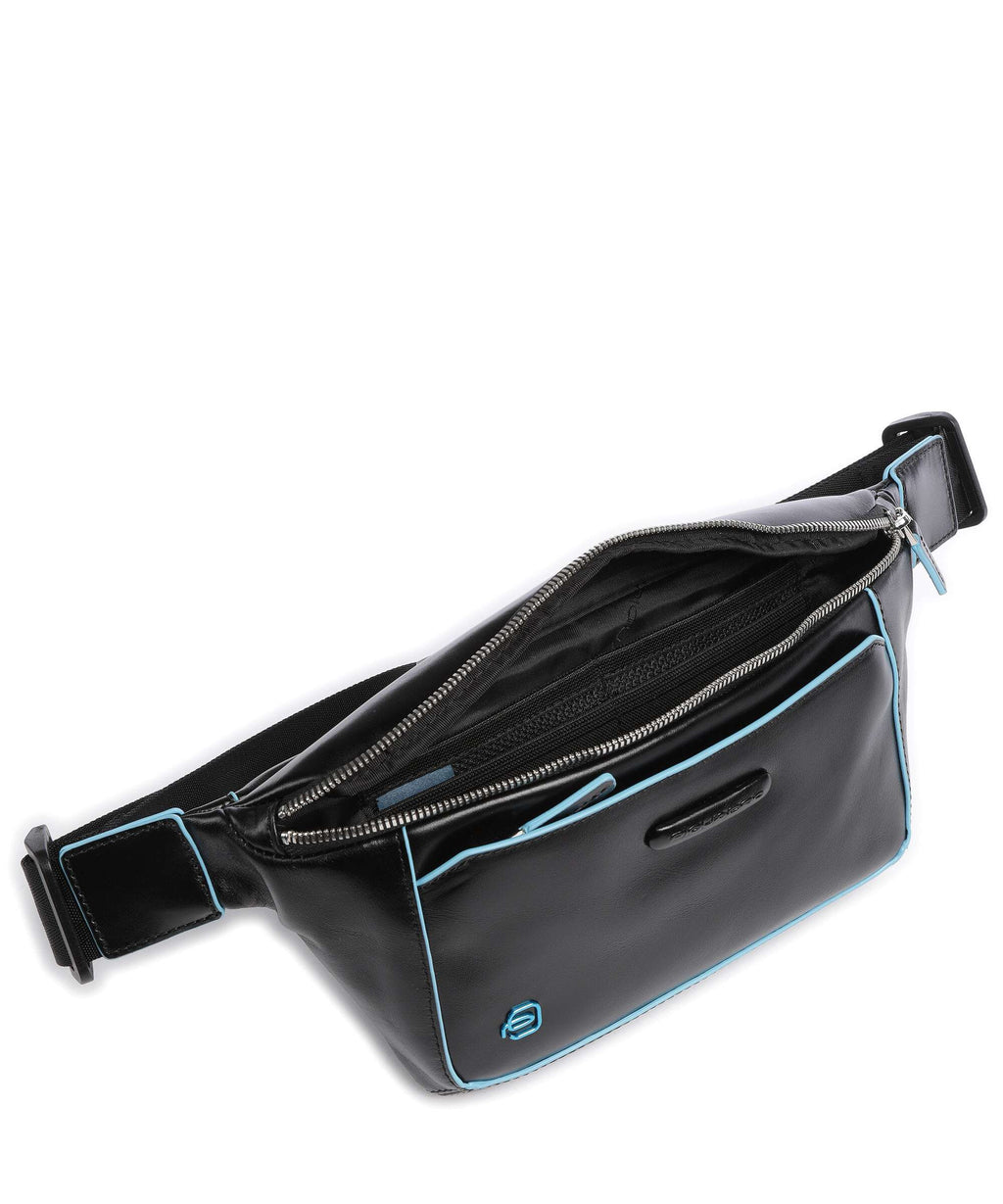 Piquadro Blue Square Belt bag nero