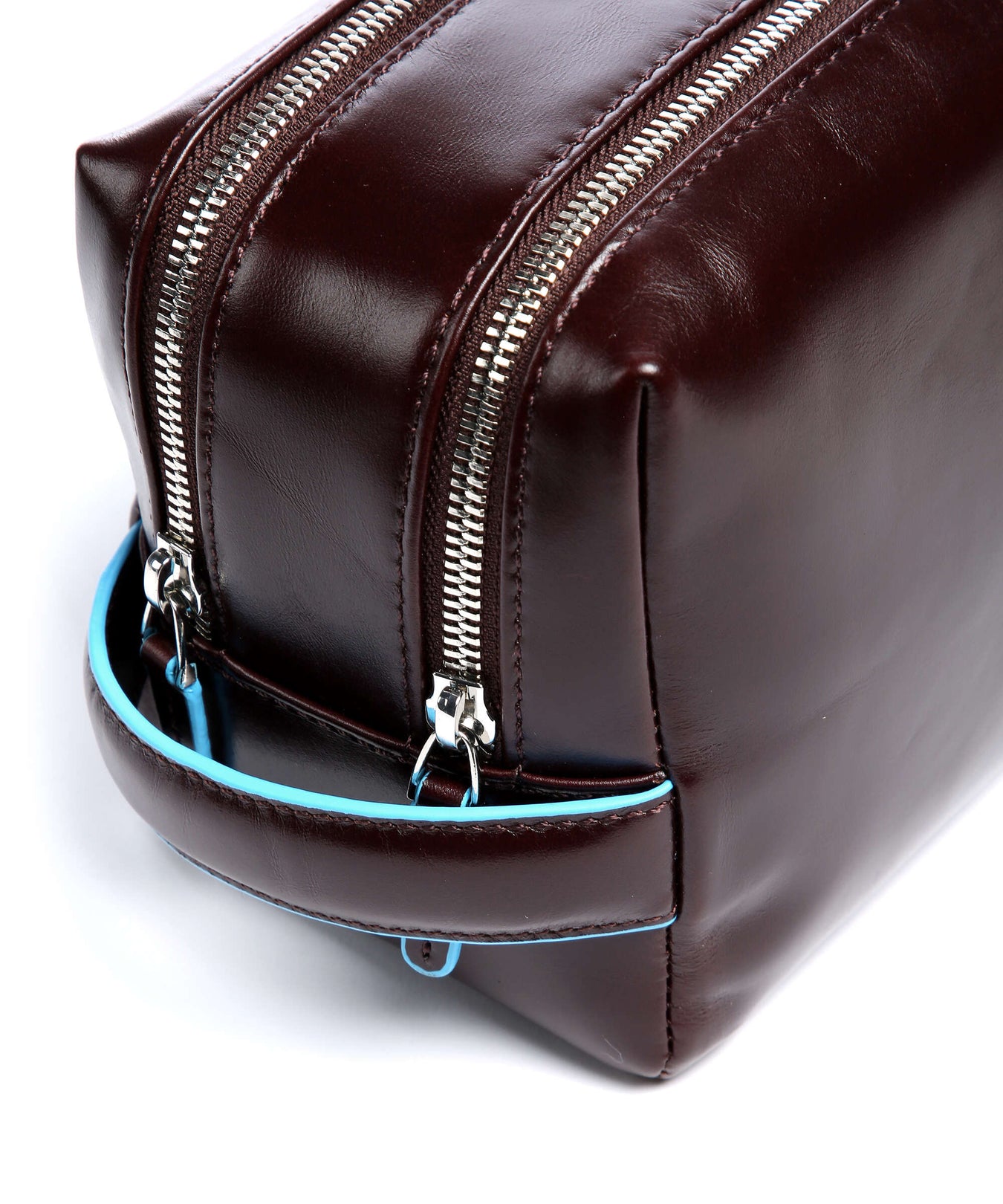 Piquadro Blue Square Toiletry bag mahogany